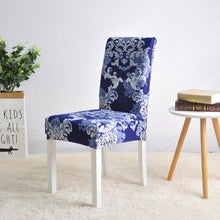 将图片加载到图库查看器，Covers for Dining Room Seat Protector Stretch Removable Printed Chair Cover Elastic Seat Chair Covers Removable And Washable Stretch Banquet Hotel Dining Room Washable Furniture Chair for Kids Pets Home Ceremony Banquet Wedding Party
