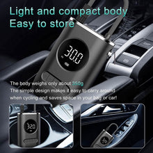 Load image into Gallery viewer, Cpplia Wireless Air Pump Digital Tire Pressure Detection LED Tire Inflator
