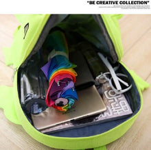 Load image into Gallery viewer, Creative Chameleon Cartoon Backpack
