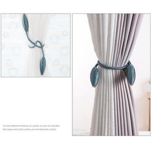 Load image into Gallery viewer, Creative Curtain Buckle Rope European Style Wild Curtain Tie Rings Window Straps For Living Room Home Decoration Accessories Curtain Tiebacks Clips Creative Window Drape Twist Tie Backs European Style Custom Made Curtain Holders Decorative
