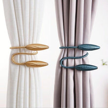 Load image into Gallery viewer, Creative Curtain Buckle Rope European Style Wild Curtain Tie Rings Window Straps For Living Room Home Decoration Accessories Curtain Tiebacks Clips Creative Window Drape Twist Tie Backs European Style Custom Made Curtain Holders Decorative
