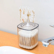 Load image into Gallery viewer, Creative Lovely Home Swab Box Acrylic With Cover
