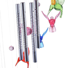 Load image into Gallery viewer, Creative Lucky Humming Bird Mobile Hanging Wind Chimes Bells Ornaments Hanging Gifts Dream-catcher Pendant Wall Home Car Decor Garden Wedding Window Decoration
