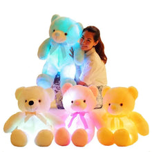 Load image into Gallery viewer, Creative Luminous LED Colorful Glowing Teddy - Plush Toy Colorful Glowing Teddy Bear Christmas Gift for Kid
