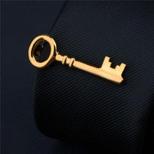 将图片加载到图库查看器，Creative Metal Necktie Bar Formal Shirt Classic Men Tie Clips Elegant Fashion Formal Professional Simple Tie Bar Clips Beautiful Designs Wedding Ceremony Gold Tie Pin Unisex Party Gifts Fashion Tie Clips
