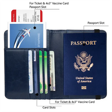 将图片加载到图库查看器，Creative Passport Holder Cover With 3D Metal Badge
