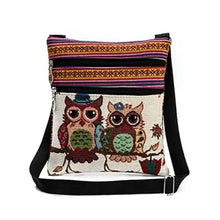 将图片加载到图库查看器，Creative Style Cute Owl Crossbody Bag
