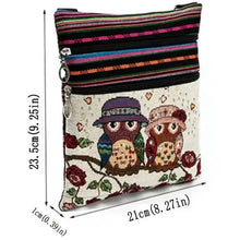 将图片加载到图库查看器，Creative Style Cute Owl Crossbody Bag
