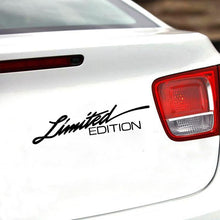 将图片加载到图库查看器，Creative Vinyl Sticker On Car Stickers 3D "LIMITED EDITION" Car Window Sticker Car-Styling Decal Creative Vinyl Sticker On Car Stickers and Decals Window Sticker Car-styling Decal 16CM*3.8CM
