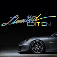 将图片加载到图库查看器，Creative Vinyl Sticker On Car Stickers 3D "LIMITED EDITION" Car Window Sticker Car-Styling Decal Creative Vinyl Sticker On Car Stickers and Decals Window Sticker Car-styling Decal 16CM*3.8CM

