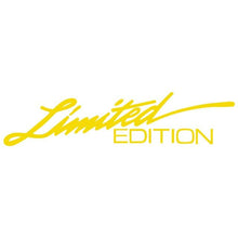 将图片加载到图库查看器，Creative Vinyl Sticker On Car Stickers 3D "LIMITED EDITION" Car Window Sticker Car-Styling Decal Creative Vinyl Sticker On Car Stickers and Decals Window Sticker Car-styling Decal 16CM*3.8CM
