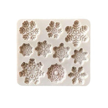 将图片加载到图库查看器，Creatures Conch Shell Fondant Cake Candy Cake Decoration Tools Forms Silicone Baking Cake Molds Shape Cake Mold 3D Snowflake Fondant Mold Christmas Snowflake Silicone Cake Candy Mold for Cake Cupcake Polymer Clay Crafting Project
