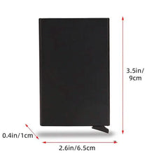Load image into Gallery viewer, Credit Card Holder Wallet Metal Name Card
