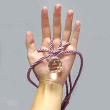 将图片加载到图库查看器，Crystal Bead Curtain Tieback Bling Diamond Bandage Rope Accessories Curtains Holder Buckle Tie Home Decorative Tieback Flower Curtain Clips Buckle with Stretchy Wire Rope For Home Office Decoration
