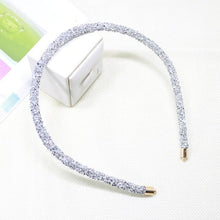 将图片加载到图库查看器，Crystal Beaded Hair Band 2020 Fashion Headwear Girl Women Handmade Hair Accessories Headwear Pearl Flower Headband Gorgeous Hair Accessories For Women
