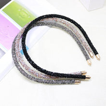 将图片加载到图库查看器，Crystal Beaded Hair Band 2020 Fashion Headwear Girl Women Handmade Hair Accessories Headwear Pearl Flower Headband Gorgeous Hair Accessories For Women
