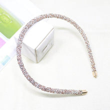将图片加载到图库查看器，Crystal Beaded Hair Band 2020 Fashion Headwear Girl Women Handmade Hair Accessories Headwear Pearl Flower Headband Gorgeous Hair Accessories For Women
