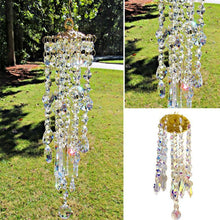 Load image into Gallery viewer, Crystal Chandelier Wind Chimes For Bedroom Outdoor Garden Yard Lawn Decoration Sun-catcher Wind Chimes Rainbow Chaser Curtain Pendant Home Decor Gift
