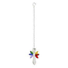 Load image into Gallery viewer, Crystal Garden Sun-catcher Hanging Crystals Prisms Ornament For Window Glass Chandelier Solar Hummingbird Owl Wind Chimes Rainbow Chaser  Garden Hanging  Curtain Pendant Home Decor Gift Boxed Sun Catcher Gift Idea For Mom Friends Grandma Hummingbird
