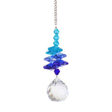 Load image into Gallery viewer, Crystal Garden Sun-catcher Hanging Crystals Prisms Ornament For Window Glass Chandelier Solar Hummingbird Owl Wind Chimes Rainbow Chaser  Garden Hanging  Curtain Pendant Home Decor Gift Boxed Sun Catcher Gift Idea For Mom Friends Grandma Hummingbird
