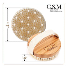 Load image into Gallery viewer, C.S.M. Body Brush for Wet or Dry Brushing
