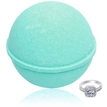 Load image into Gallery viewer, Tranquil Serenity Bath Bomb with Jewelry Ring Inside
