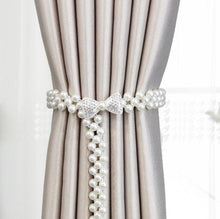 Load image into Gallery viewer, Curtain Tieback High Quality Elastic Holder Hook Buckle Clip Pretty And Fashion Polyester Decorative Home Accessories Modern Simple Style Curtain Tie Backs
