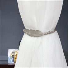 Load image into Gallery viewer, Curtain Tieback High Quality Holder Hook Buckle Clip Pretty and Fashion Polyester Decorative Home Accessories Magnetic Decorative Drapes Holdbacks Curtain Tiebacks Clips
