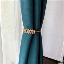 Load image into Gallery viewer, Curtain Tieback High Quality Holder Hook Buckle Clip Pretty and Fashion Polyester Decorative Home Accessories Magnetic Decorative Drapes Holdbacks Curtain Tiebacks Clips

