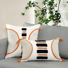Load image into Gallery viewer, Cushion Cover Cotton Linen Pillowcase Tufted Beige Decorative Fashionable Cotton Hand-Woven Throw Pillow Covers Tufted  Pillow Covers  Bedroom Throw Pillow Cushion For Bed Home
