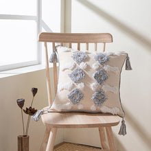 Load image into Gallery viewer, Cushion Cover Cotton Linen Pillowcase Tufted Beige Decorative Fashionable Cotton Hand-Woven Throw Pillow Covers Tufted  Pillow Covers  Bedroom Throw Pillow Cushion For Bed Home

