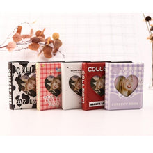 将图片加载到图库查看器，Custom 64 Card Photo Album Mini Collect Book 3 Inch For Polaroid Photo Card Photocard Ring Binder Cover Refillable Notebook Photo Album
