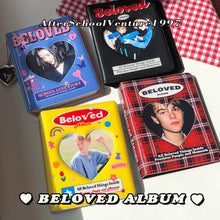 将图片加载到图库查看器，Custom 64 Card Photo Album Mini Collect Book 3 Inch For Polaroid Photo Card Photocard Ring Binder Cover Refillable Notebook Photo Album
