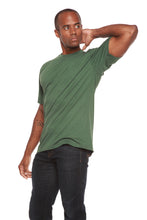 将图片加载到图库查看器，Custom Printed Men's Bamboo Viscose/Organic Cotton Short Sleeve T-Shirt
