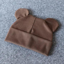 将图片加载到图库查看器，Cute Baby 0-12M Hat With Ears Casual Style Kids Autumn Winter Hat Classic  Boys And Girls Beanie

