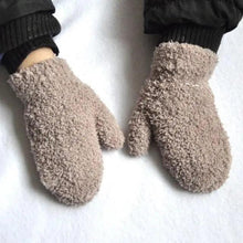 Load image into Gallery viewer, Cute Baby Colorful Thick Warm Gloves For Kids Classic Full Finger Mittens Soft Comfortable Winter Gloves For Children
