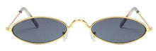 Load image into Gallery viewer, Cute Black Round Style Sun Glasses Design Retro Style Women Sunglasses New Vintage Oval Small Eyewear Metal Light Frame For Female
