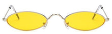 Load image into Gallery viewer, Cute Black Round Style Sun Glasses Design Retro Style Women Sunglasses New Vintage Oval Small Eyewear Metal Light Frame For Female
