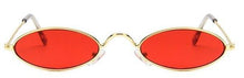Load image into Gallery viewer, Cute Black Round Style Sun Glasses Design Retro Style Women Sunglasses New Vintage Oval Small Eyewear Metal Light Frame For Female
