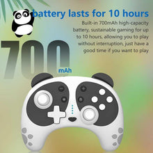 Load image into Gallery viewer, Cute Black White Joystick Wireless Bluetooth Panda Joystick Remote Controller Gamepad Compatible With For PC Laptop
