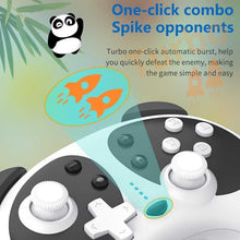 Load image into Gallery viewer, Cute Black White Joystick Wireless Bluetooth Panda Joystick Remote Controller Gamepad Compatible With For PC Laptop
