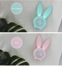 将图片加载到图库查看器，Cute Bunny Ear LED Digital Alarm Clock Electronic Kids Alarm Clock for Kids Children's Alarm Clocks for Girls Boys Bedroom Night Light for Kids Touch Control and Snoozing with USB Sound Control Rabbit Night Lamp Desk Clock Home Decoration
