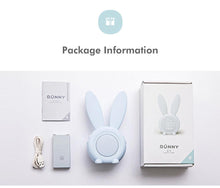 将图片加载到图库查看器，Cute Bunny Ear LED Digital Alarm Clock Electronic Kids Alarm Clock for Kids Children's Alarm Clocks for Girls Boys Bedroom Night Light for Kids Touch Control and Snoozing with USB Sound Control Rabbit Night Lamp Desk Clock Home Decoration
