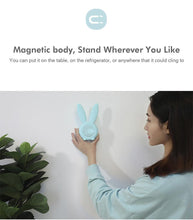 将图片加载到图库查看器，Cute Bunny Ear LED Digital Alarm Clock Electronic Kids Alarm Clock for Kids Children's Alarm Clocks for Girls Boys Bedroom Night Light for Kids Touch Control and Snoozing with USB Sound Control Rabbit Night Lamp Desk Clock Home Decoration
