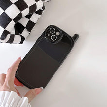 将图片加载到图库查看器，Cute Classic Retro Phone Style Case For iPhone 13 12 11 Pro Max X XR XS 7 8 Plus Shockproof Soft Silicone Cover Ultra Light Solid Color Back Cover Comfortable Grip Unique Design Phone Case
