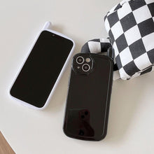 将图片加载到图库查看器，Cute Classic Retro Phone Style Case For iPhone 13 12 11 Pro Max X XR XS 7 8 Plus Shockproof Soft Silicone Cover Ultra Light Solid Color Back Cover Comfortable Grip Unique Design Phone Case

