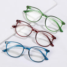 将图片加载到图库查看器，Cute Clear Optical Glasses Frame Women Square Frame Retro Eyeglasses High Definition Reading Glasses Unisex Anti Blue Light Eyeglasses Ultra Light PC Frames Glasses Vision Care Eyewear +1.00~4.00
