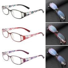将图片加载到图库查看器，Cute Clear Optical Glasses Frame Women Square Frame Retro Eyeglasses High Definition Reading Glasses Unisex Anti Blue Light Eyeglasses Ultra Light PC Frames Glasses Vision Care Eyewear +1.00~4.00
