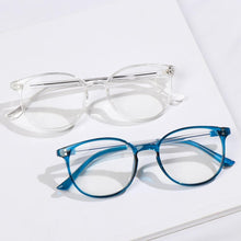 将图片加载到图库查看器，Cute Clear Optical Glasses Frame Women Square Frame Retro Eyeglasses High Definition Reading Glasses Unisex Anti Blue Light Eyeglasses Ultra Light PC Frames Glasses Vision Care Eyewear +1.00~4.00
