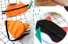 将图片加载到图库查看器，Cute Fox Animal Cotton Plush U Shape Neck Pillow Travel Car Home Pillow Nap Animal Pillow Health Care with Eye Mask Cute Fox U Shaped Neck Pillow for Car Airplane Traveling ,Animal Plush Stuffed Travel Pillow Travel Pillows Cartoon Planes Fox Animal
